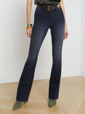 L'AGENCE | Selma High Rise Flare Jeans in Maverick
